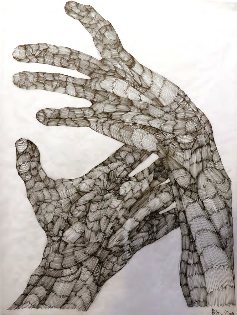 Rock, veins and wood