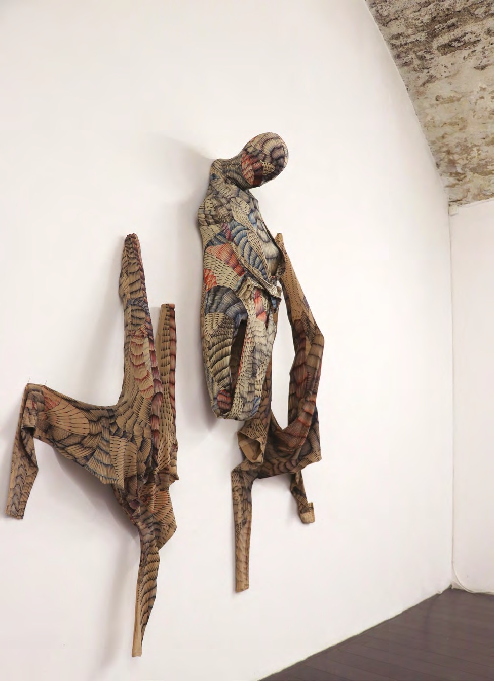 Sculptures textiles murales